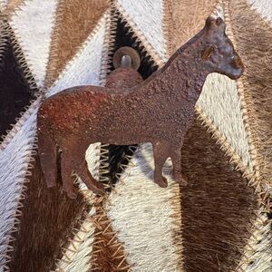 Horse Hardware in Rust Finish